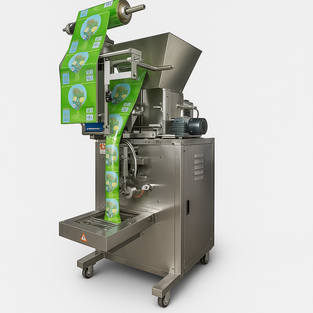 Vertical Form Fill Seal (VFFS) packaging machine