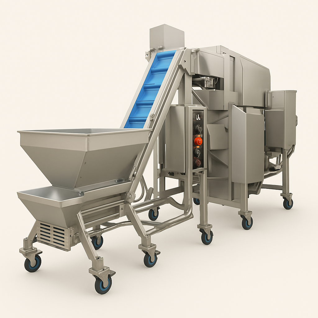 Industrial Vegetable/Fruit Washing and Sorting Line